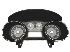 Speedometer/Instrument Cluster Fiat Punto Evo 51914934 503010220301 32370