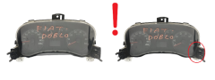 Speedometer/Instrument Cluster Fiat Doblo 51747071 503000932700 58616