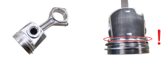 Piston Connecting Rod 504113130 3.0 HPI Iveco Daily F1CFL411 1050