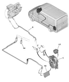 Interior Wiring Harness Original Jumper Boxer Ducato 3 643653