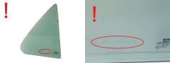 Door Window Right Rear Renault Laguna 2 AS2 8200000400