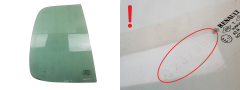 Door Window Right Rear Renault Megane Kombi AS2 7700418680 DURACAM
