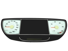Speedometer/Instrument Cluster Lancia Phedra 1496284080 501021890075 30083