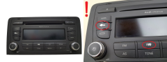 Radio CD Player Chorus Audi A3 8P 8P0035152C 7647251380 Blaupunkt