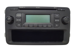 Radio Cd Mp3 Player Skoda Fabia 5J0035152A Blues
