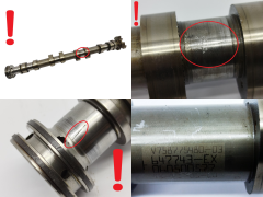 Camshaft V758775480 1.6 VTI Citroen Peugeot Mini