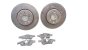 Brake Discs Klocki Front 280mm 402068053R 410A12582R Dacia Lodgy Renault