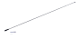Aerial New Original Renault Nissan 6 mm /860 mm 2820600QAA