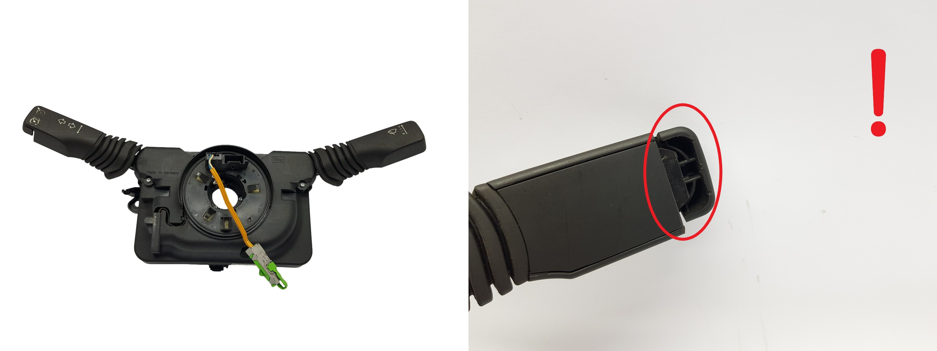 Steering Column Switch Opel Astra H Zafira B 13184057 203728 main product photo