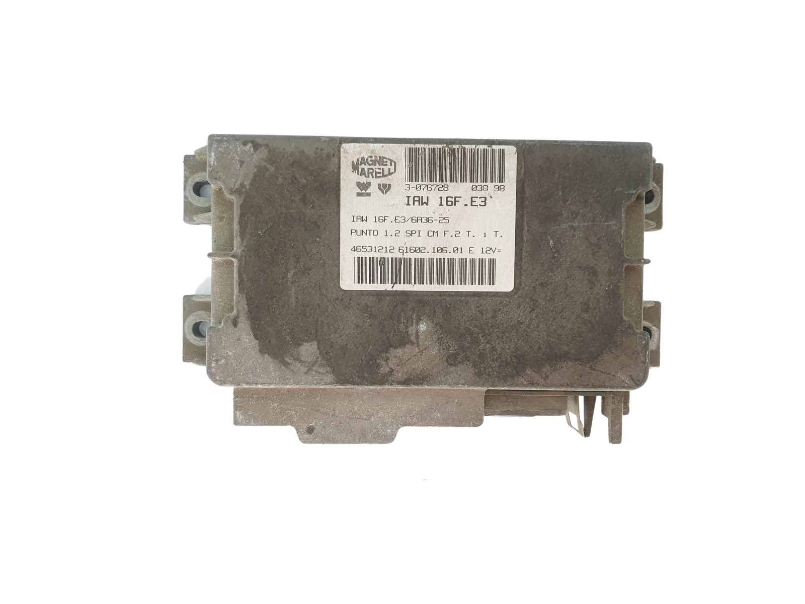 Control Unit Fiat 46531212 IAW16F.E3 Magneti Marelli 36545 main product photo