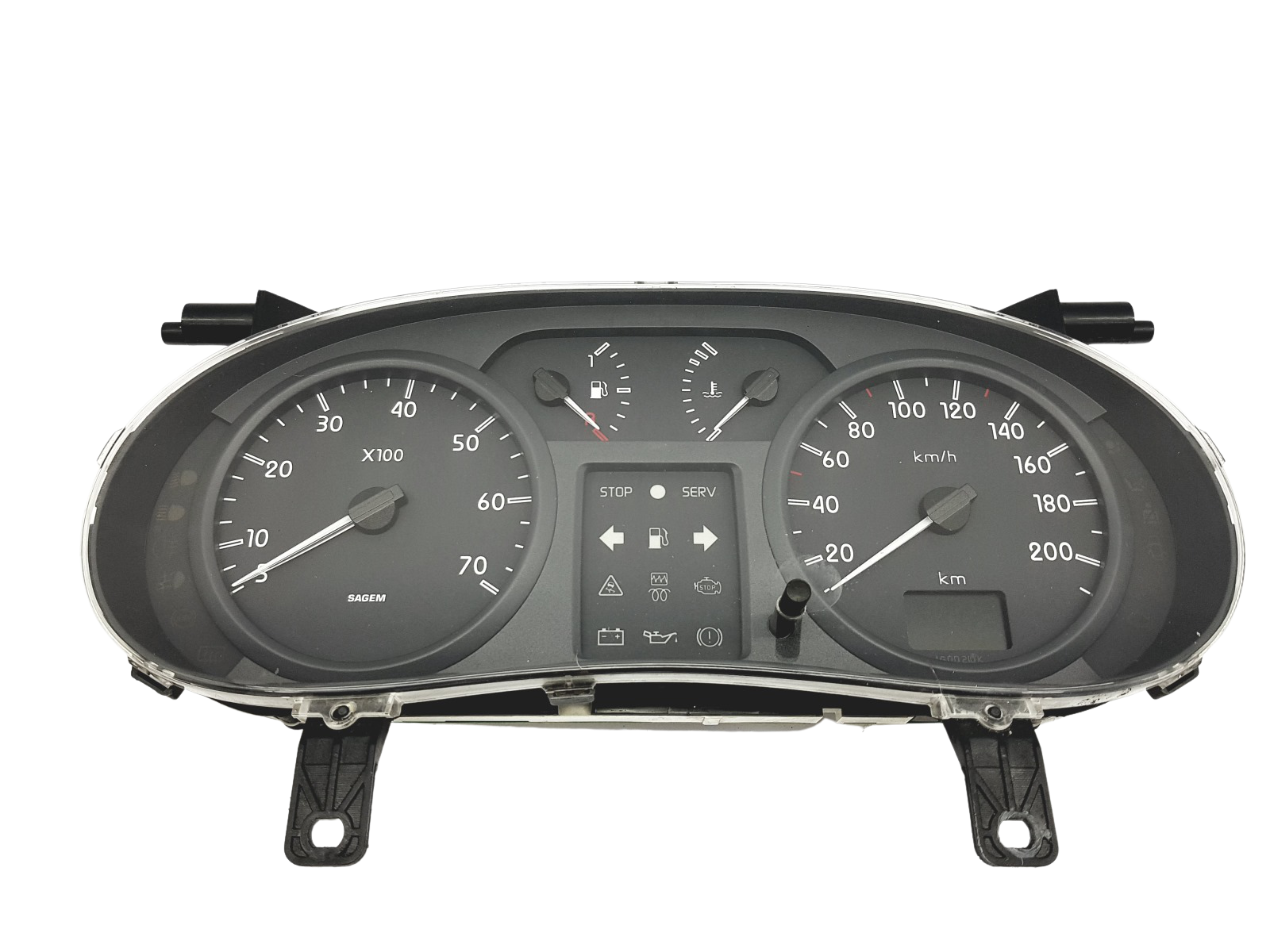 Speedometer/Instrument Cluster Renault Kangoo 1 8200176654 B 44700 main product photo