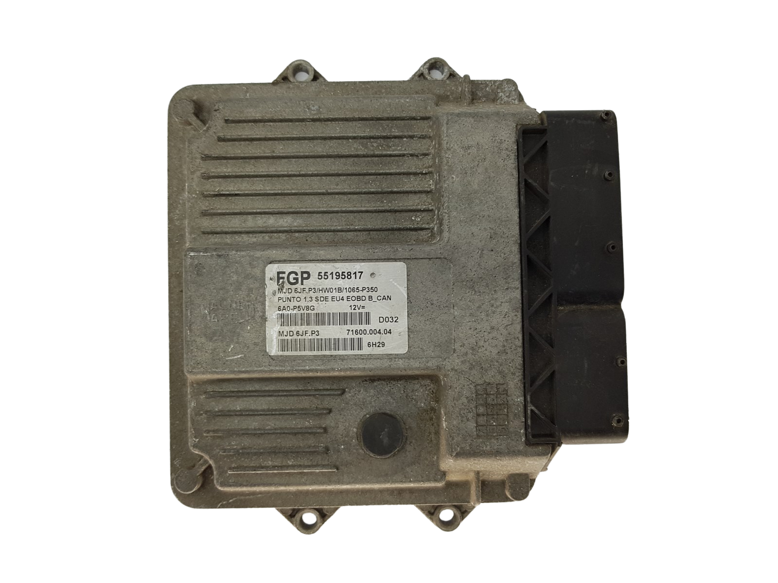 Control Unit FGP MJD6JF.P3 55195817 71600.004.04 Fiat 13741 main product photo