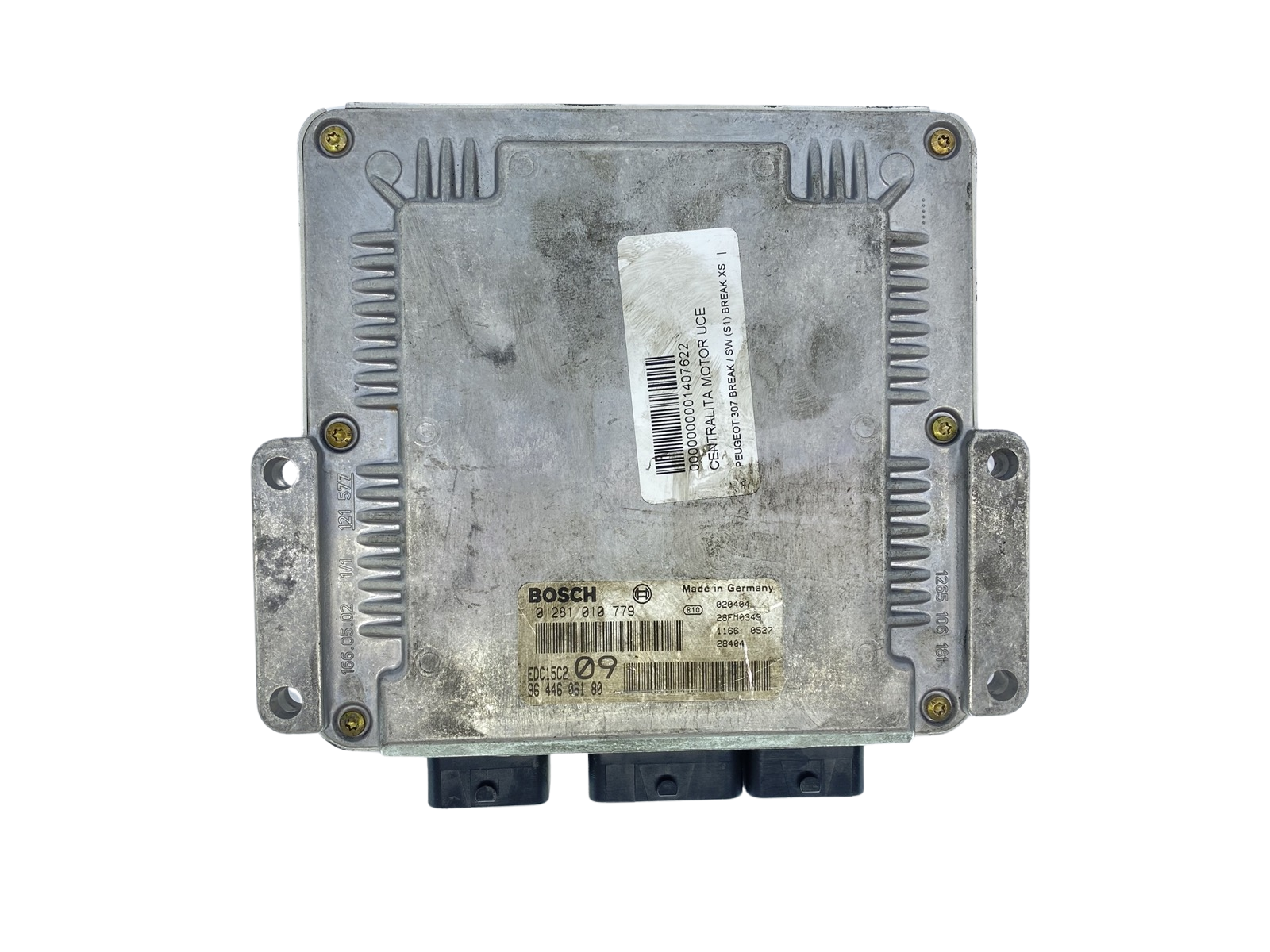 Control Unit 9644606180 0281010779 EDC15C2 PSA Bosch 63433 main product photo