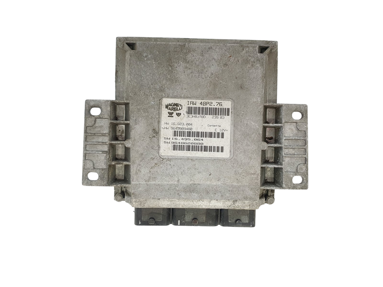 Control Unit PSA 9645989480 9648620880 IAW48P2.76 Magneti Marelli 37393 main product photo