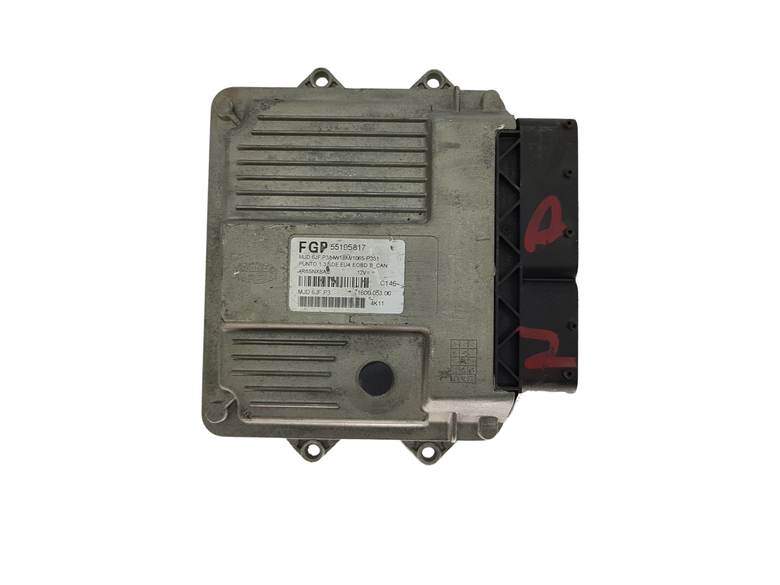 Control Unit FGP 6JF.P3 55195817 71600.053.00 Fiat Magneti Marelli 17914 main product photo