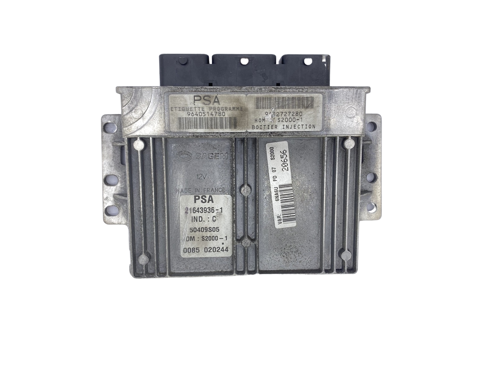 Control Unit 9640514780 9632727280 21643936-1 PSA Sagem 57305 main product photo