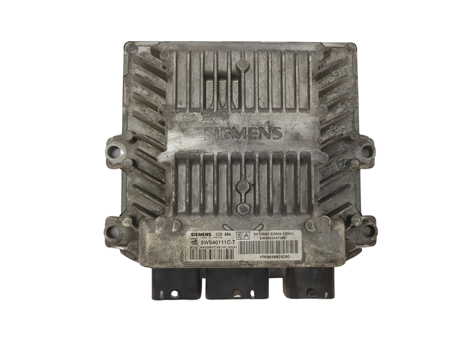 Control Unit 9653447380 9648624280 5WS40111C-T SID804 PSA Siemens 3451 main product photo