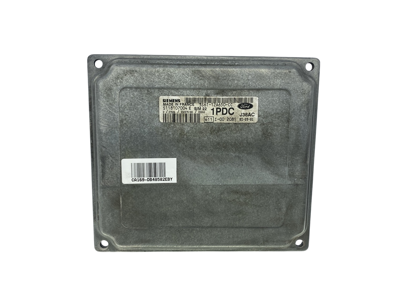 Control Unit S118107004E 3S61-12A650-CC SIM22 Ford Siemens 48582 main product photo