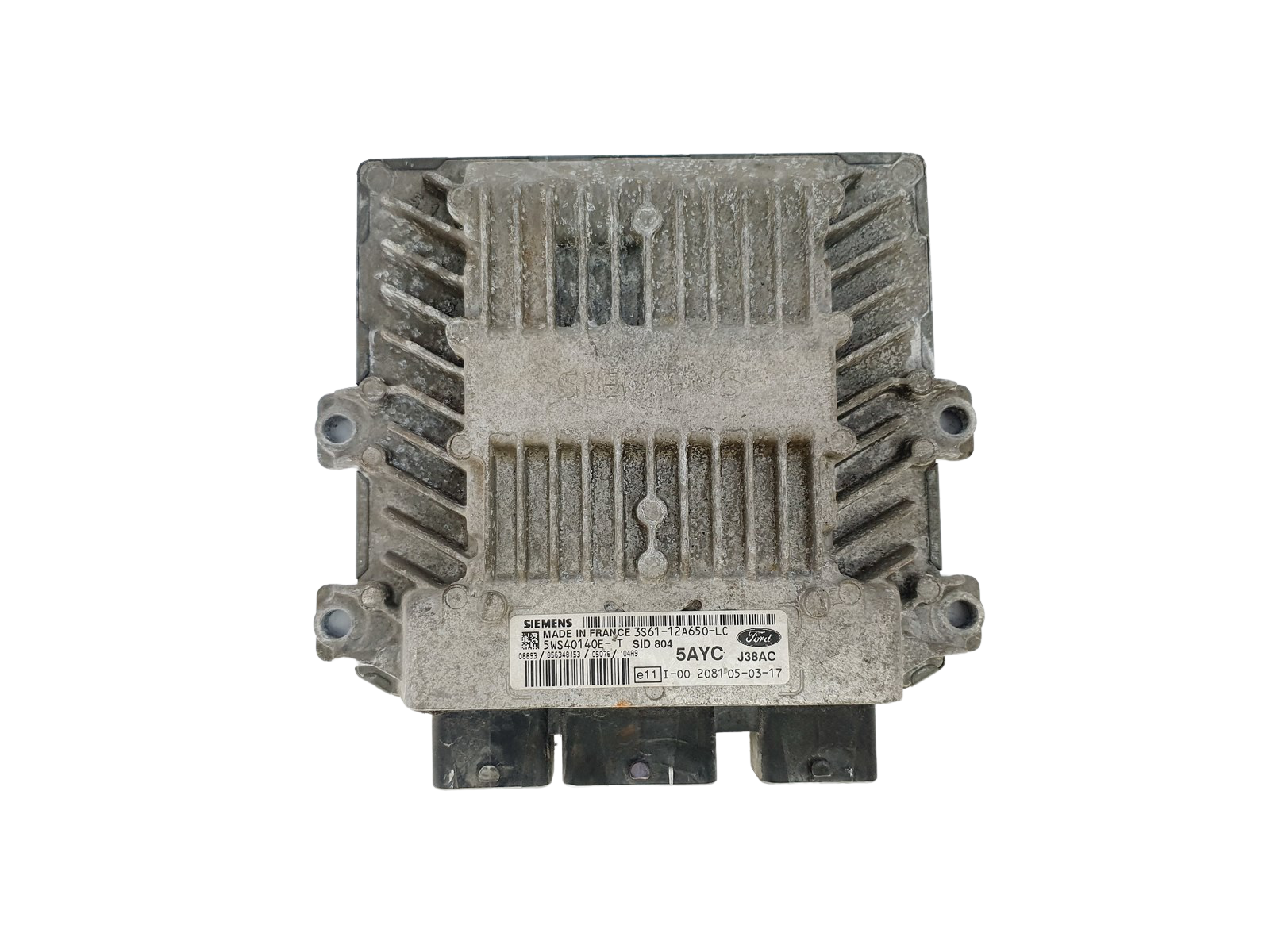Control Unit 3S61-12A650-LC 5WS40140E-T Ford Siemens 38978 main product photo