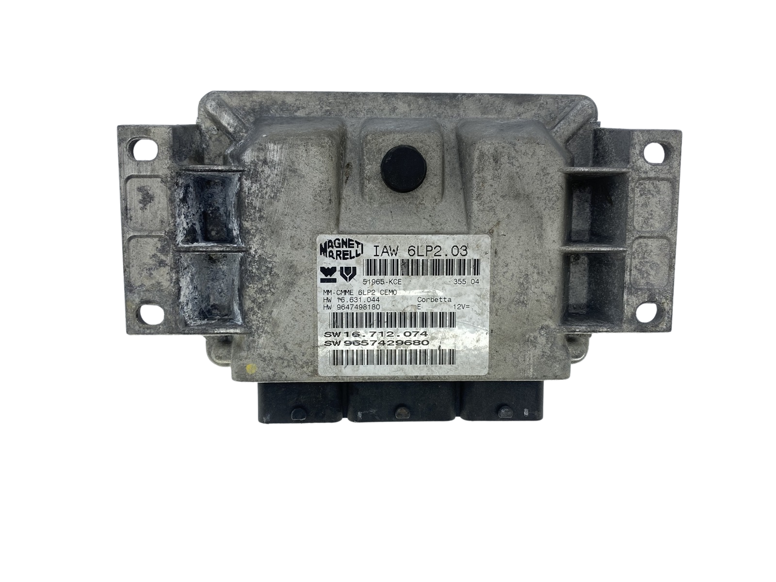 Control Unit PSA 9647498180 9657429680 IAW 6LP2.03 Magneti Marelli 50039 main product photo