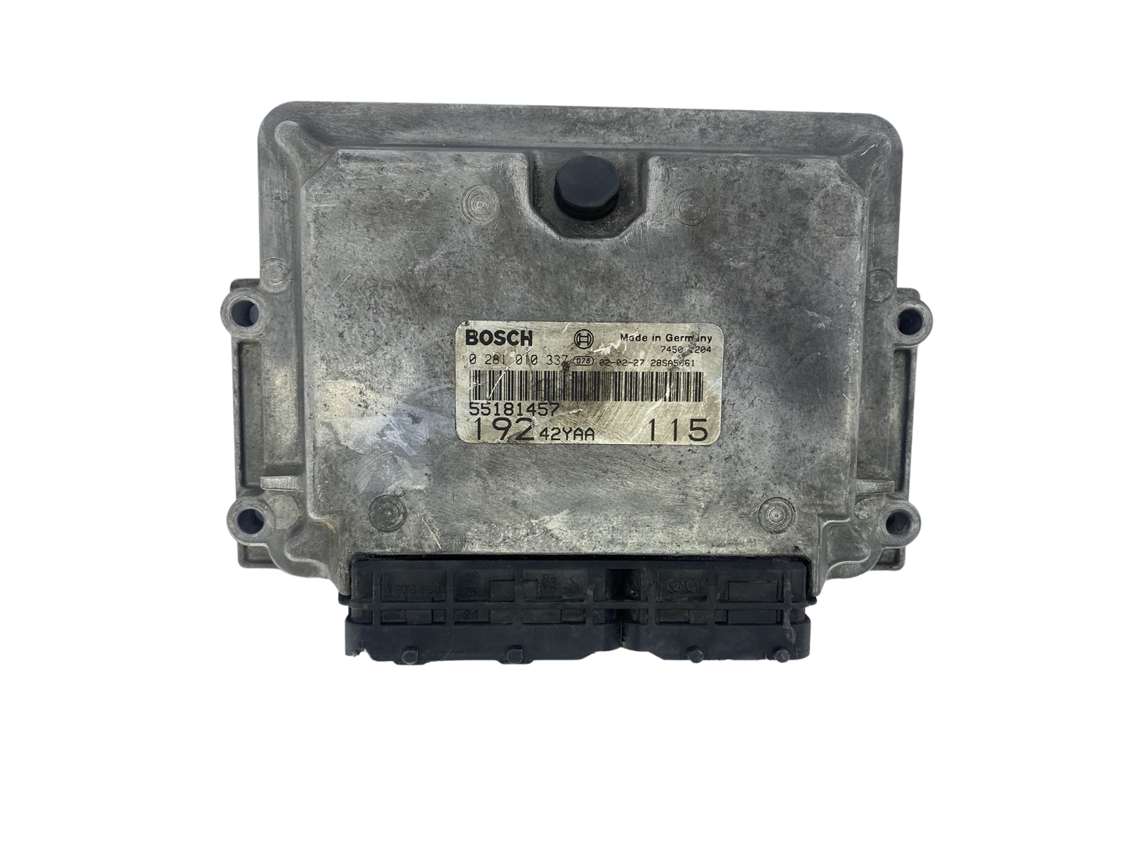Control Unit 55181457 0281010337 19242YAA Fiat Bosch 48166 main product photo