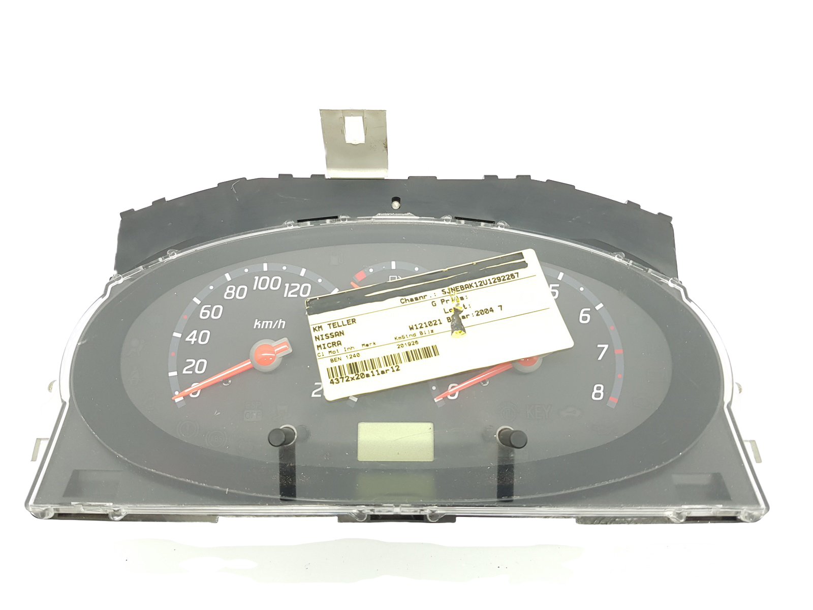 Speedometer/Instrument Cluster Nissan Micra AX860 25668 main product photo
