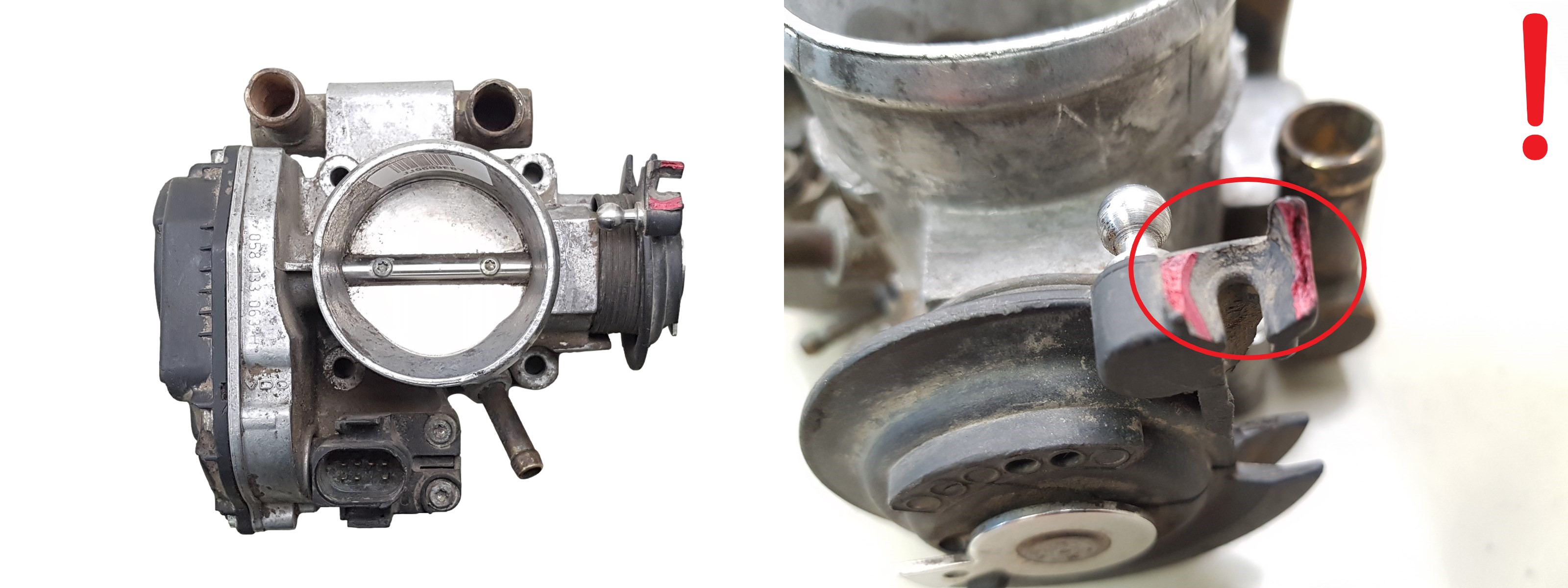 Throttle Body Valve VWAG 058133063H 408.237.212/002 main product photo