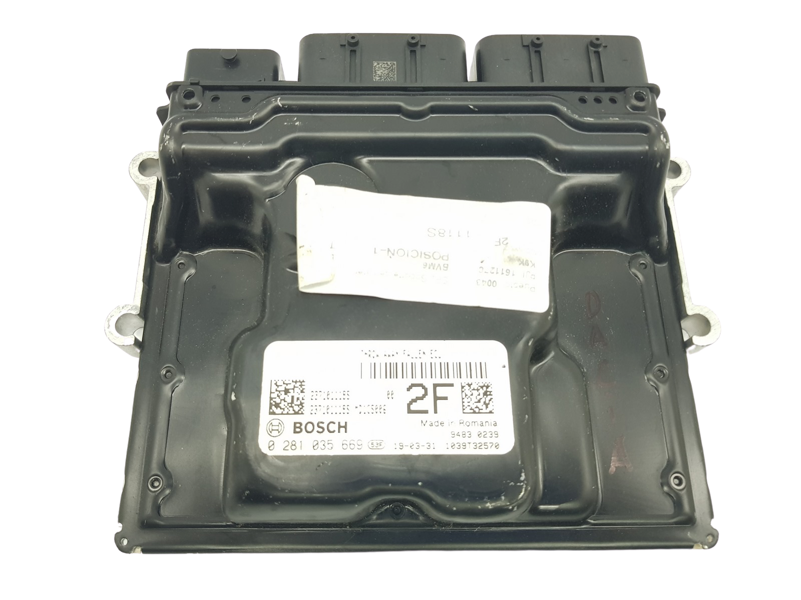 Control Unit 237101118S 0281035669 Dacia Bosch 28223 main product photo
