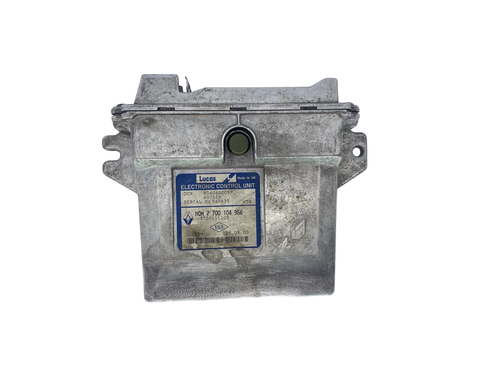 Control Unit 7700104956 7700111205 R04080009F 80761H Renault 62634 main product photo