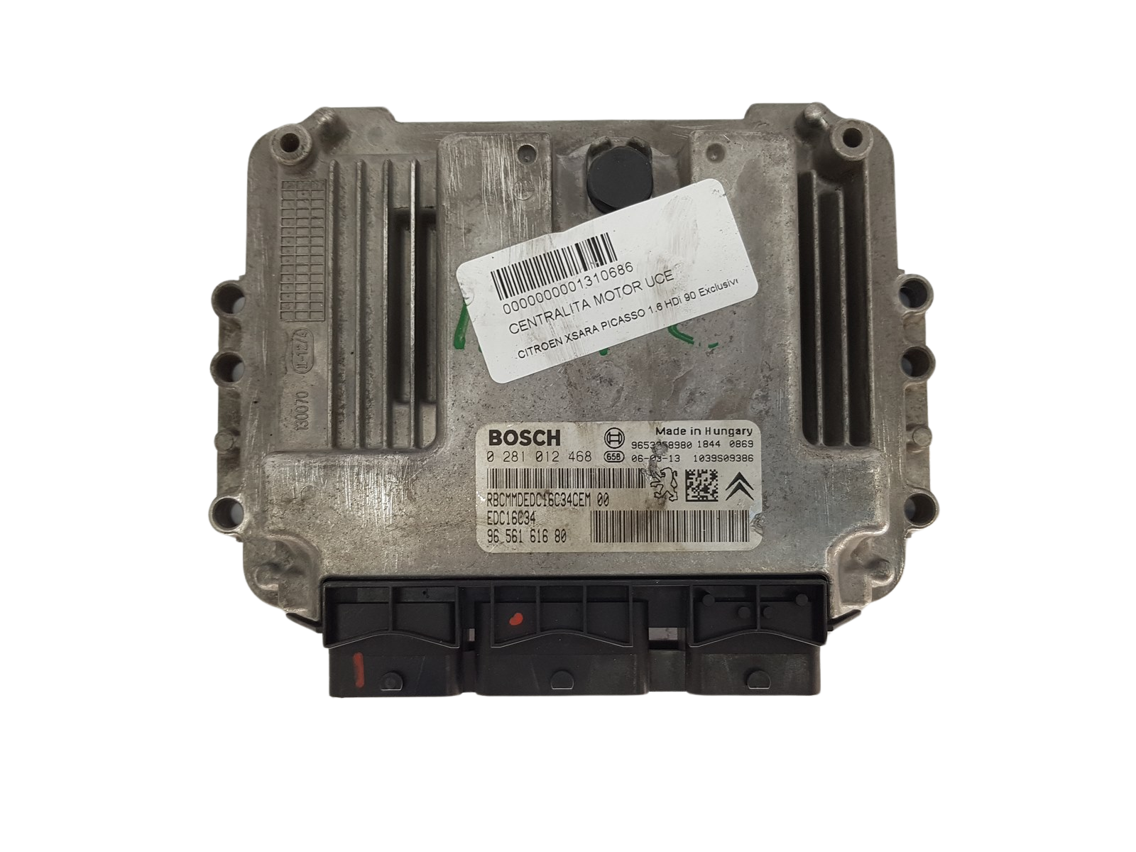 Control Unit 0281012468 9656161680 9653958980 PSA Bosch 3518 main product photo