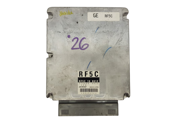 ECU Engine Control Unit Mazda RF5C18881E 275800-6025 Denso main product photo