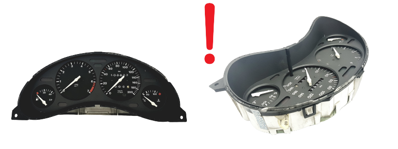 Speedometer/Instrument Cluster Opel Corsa 90534403 81117906 57456 main product photo