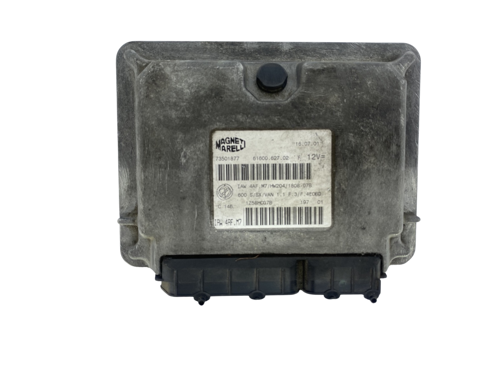 Control Unit IAW4AF.M7 73501877 61600.627.02 Fiat Magneti Marelli 48155 main product photo