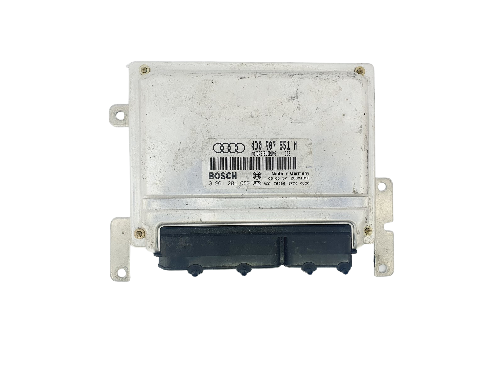 Control Unit Audi 4D0907551M 0261204686 Bosch main product photo