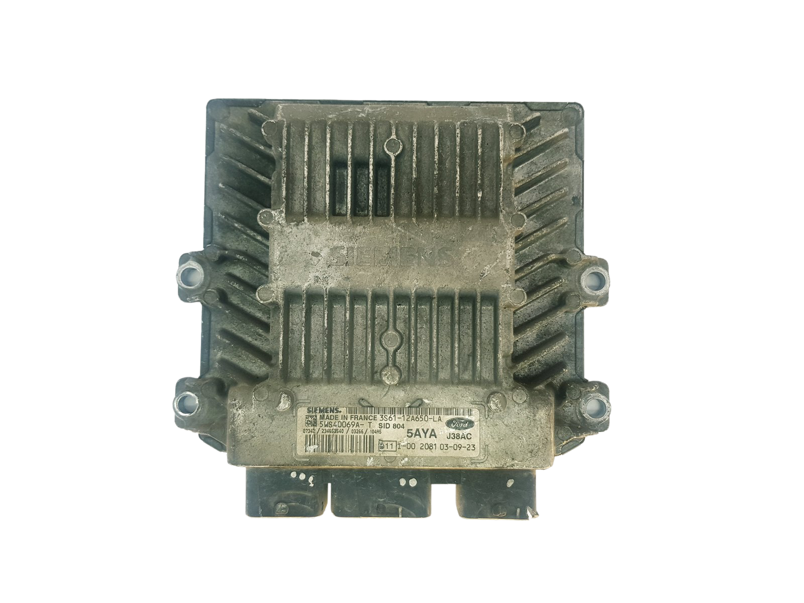 Control Unit 3S61-12A650-LA 5WS40069A-T Ford Siemens 33262 main product photo