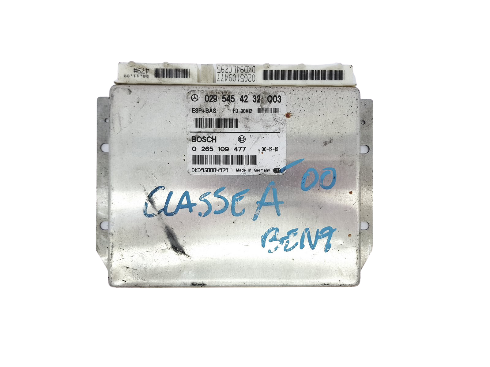 Control Unit 0295454232Q03 0265109477 Mercedes Bosch 25398 main product photo