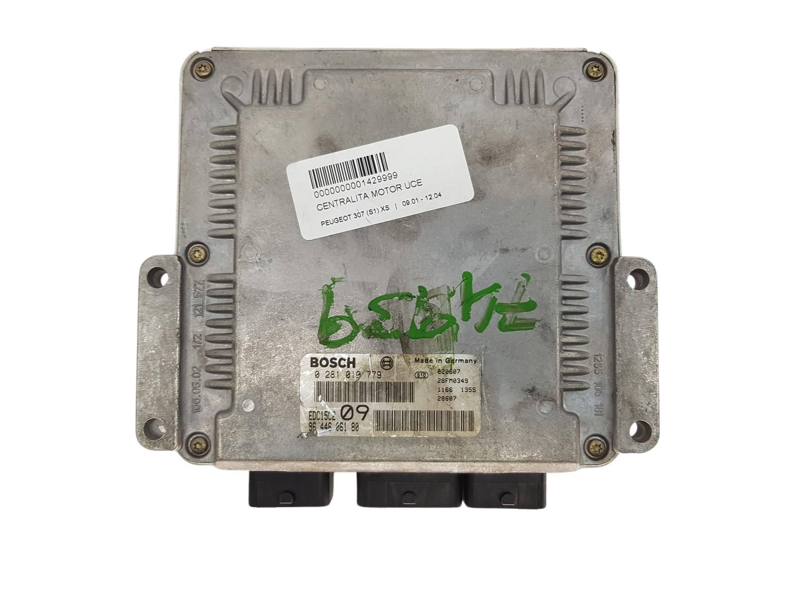 Control Unit 9644606180 0281010779 EDC15C2 PSA Bosch 3631 main product photo