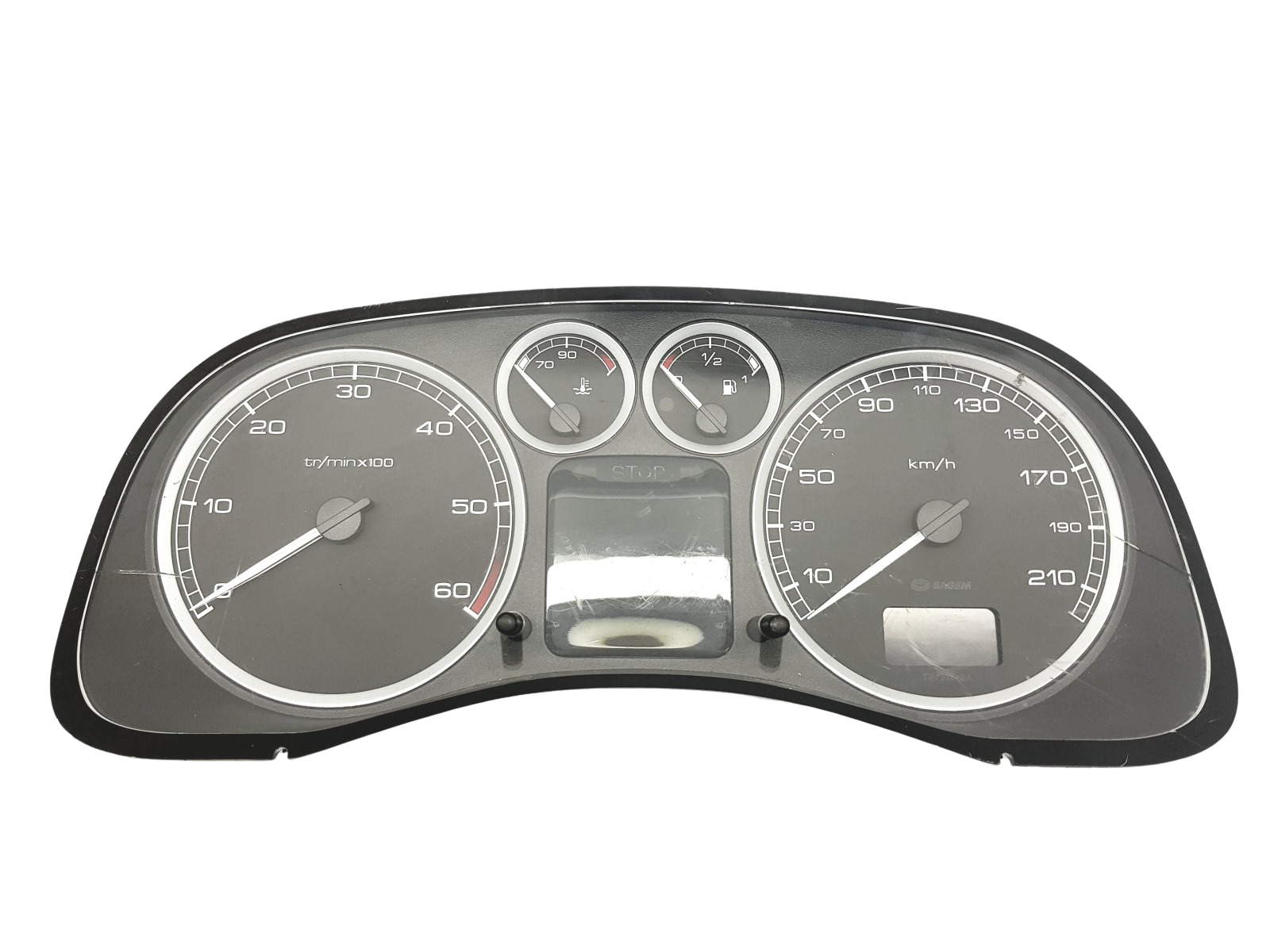 Speedometer/Instrument Cluster Peugeot 307 9651299680 E 01 43668 main product photo