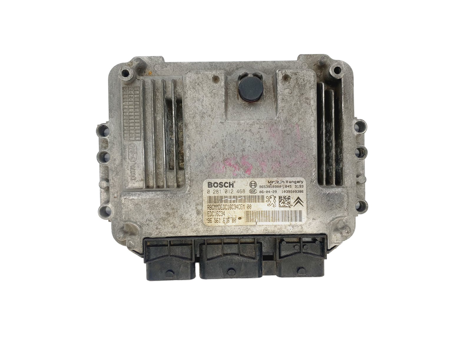 Control Unit 0281012468 9656161680 PSA Bosch 43012 main product photo