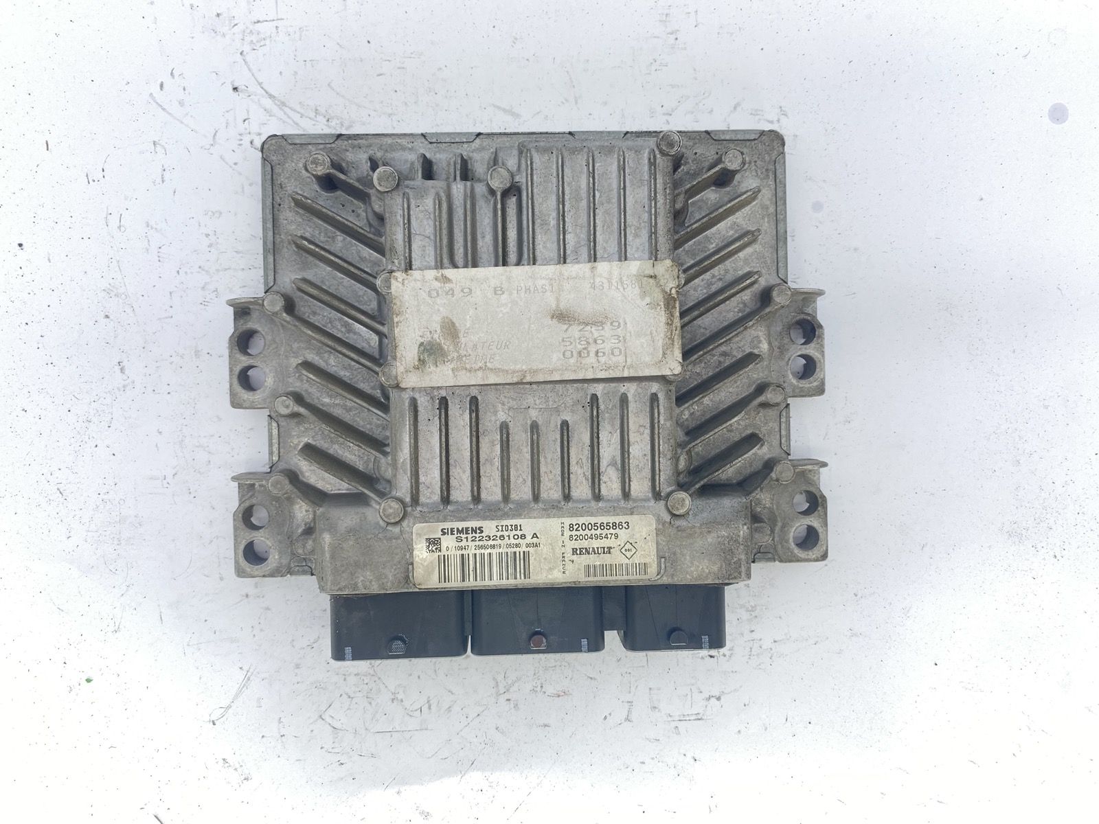 Control Unit S122326108A 8200565863 8200495479 Renault Siemens 59532 main product photo