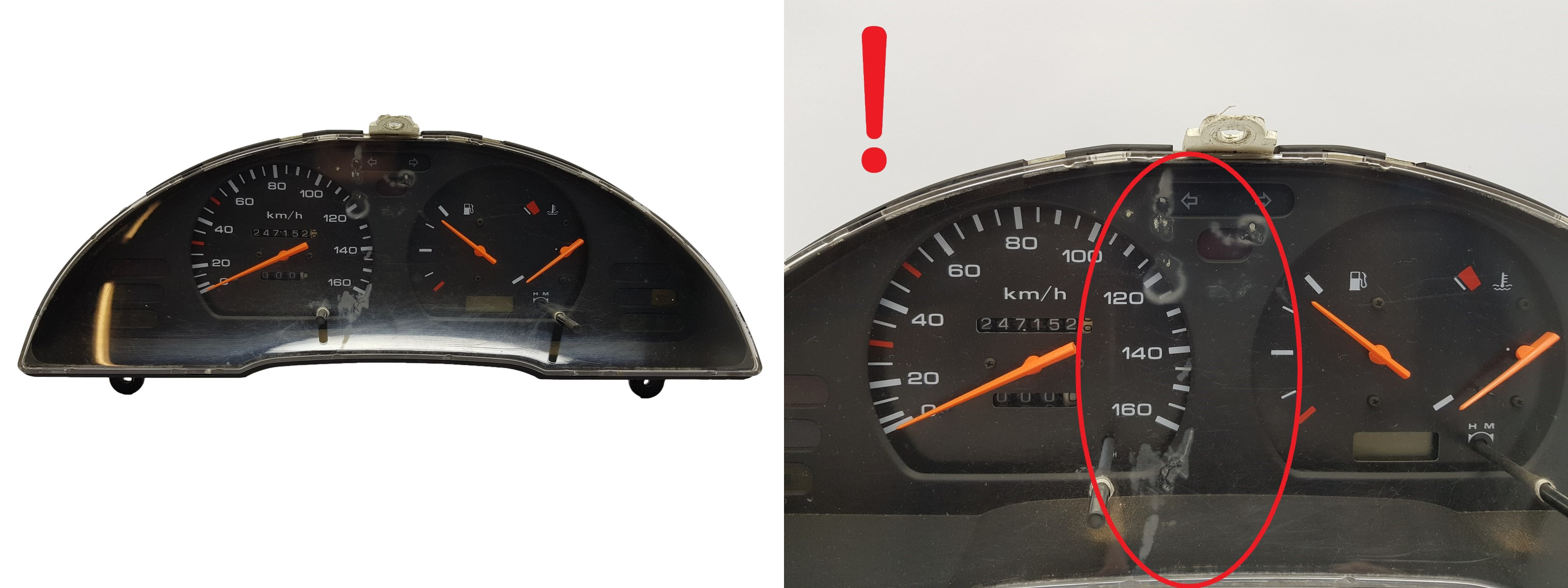 Speedometer/Instrument Cluster Nissan Vanette 248109C500 19633201 2220 main product photo
