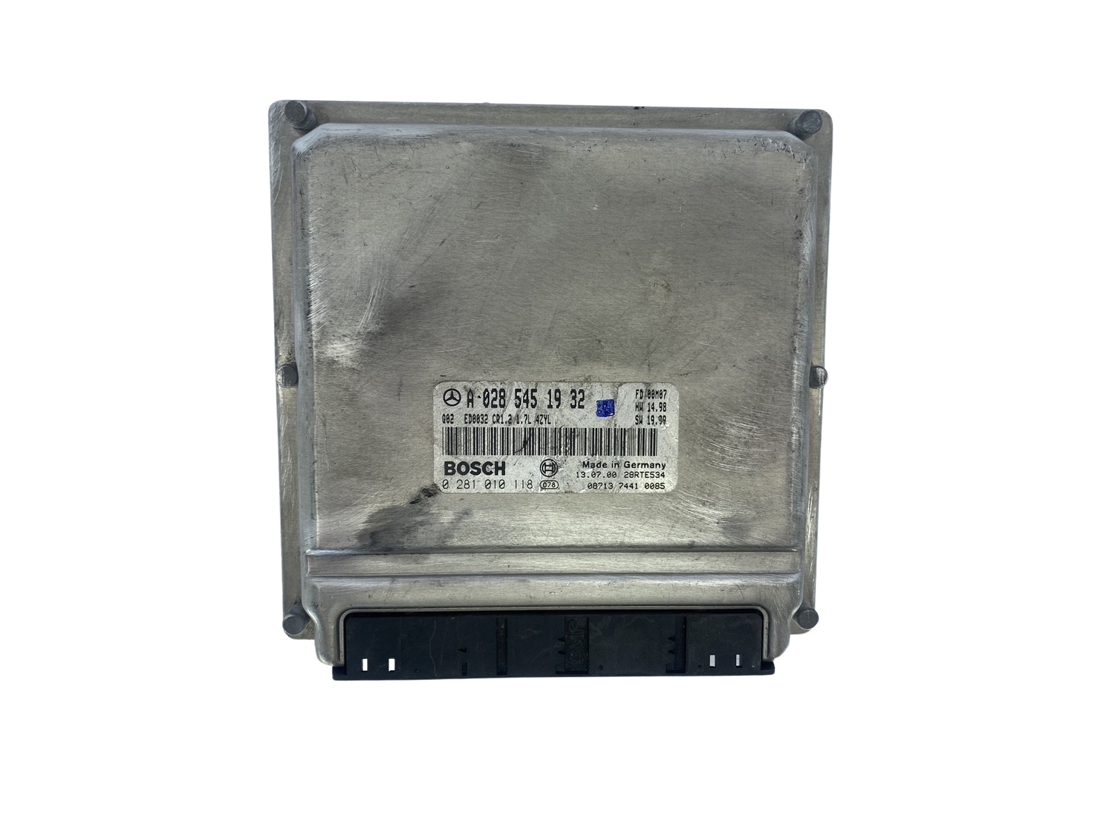 Control Unit A0285451932 0281010118 Mercedes Bosch 50285 main product photo