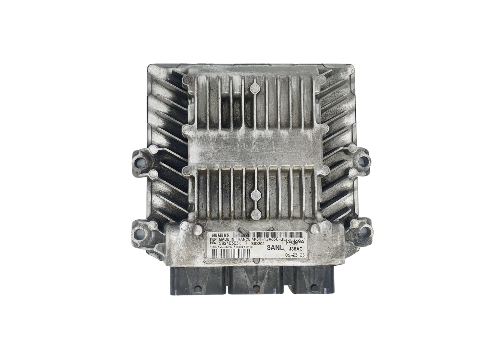 Control Unit 5WS40303K-T 4M51-12A650-JL SID202 Ford Siemens 45683 main product photo