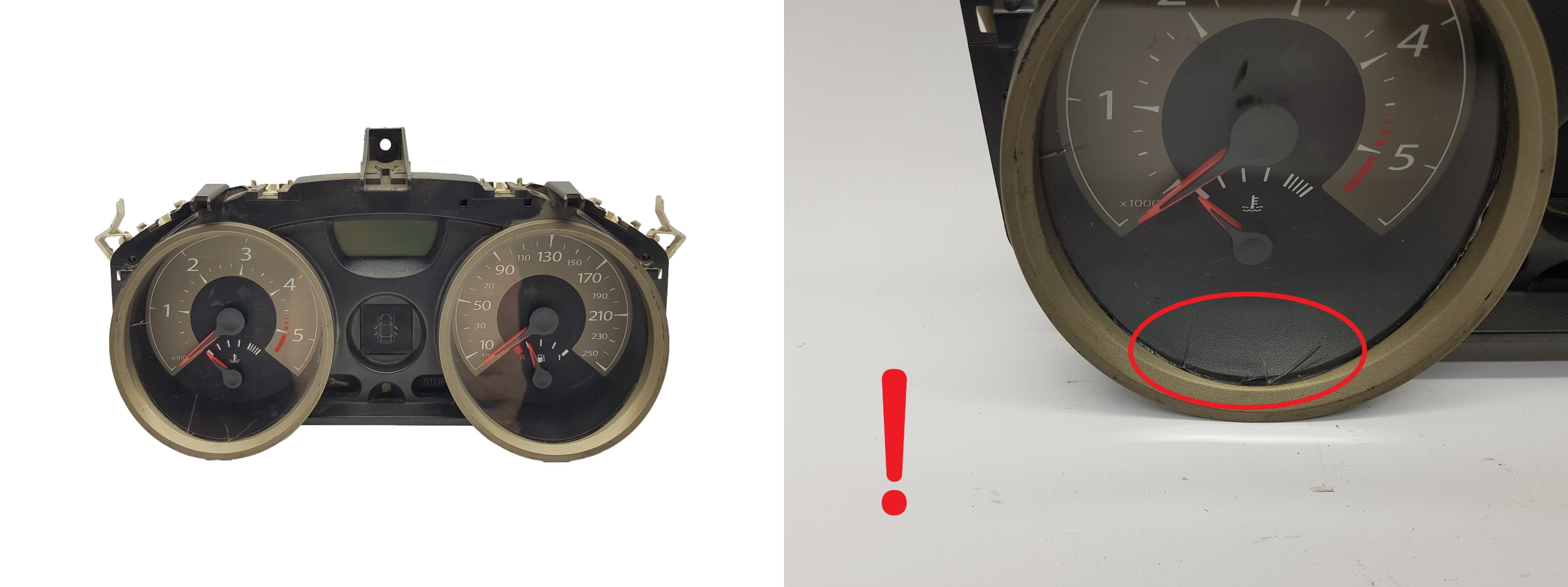 Speedometer/Instrument Cluster Renault Megane 2 8200720308 J 1809 main product photo