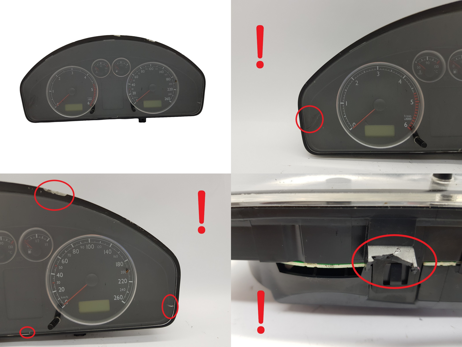 Speedometer/Instrument Cluster Seat Alhambra 7M7920800J main product photo