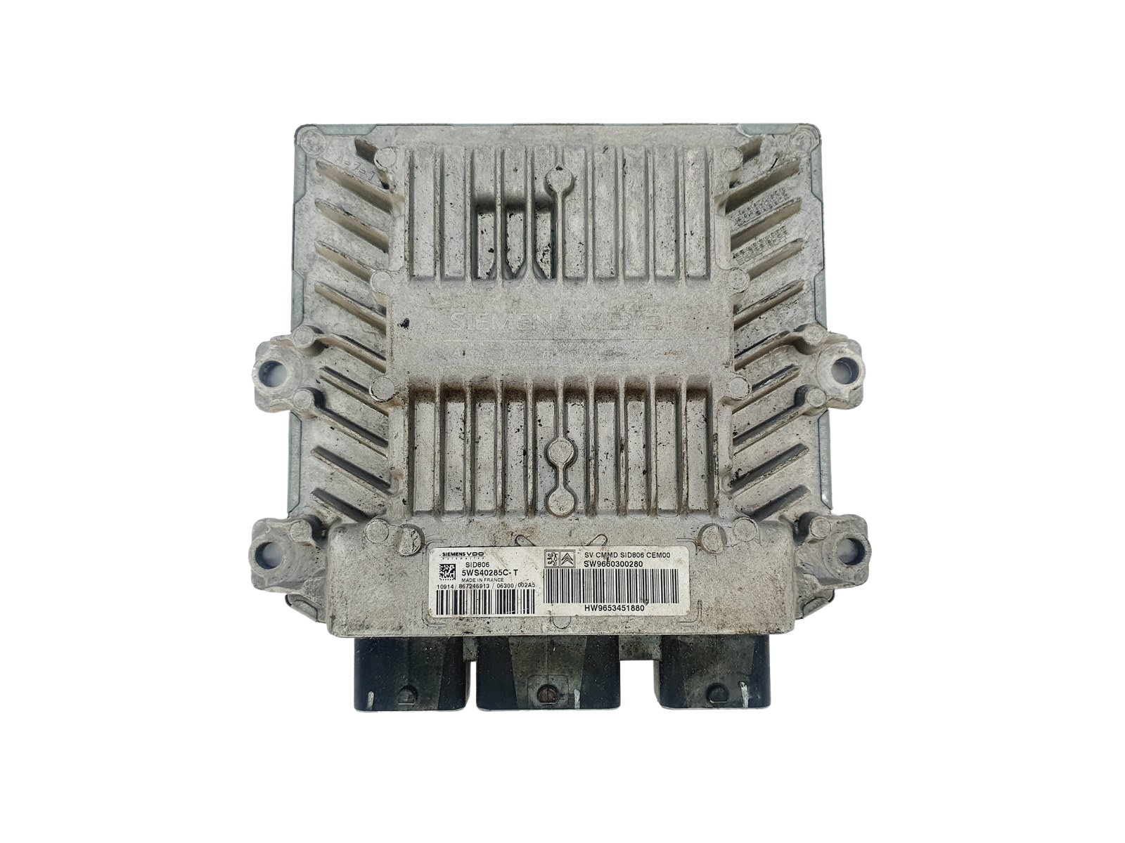 Control Unit 9660300280 9653451880 5WS40285C-T PSA Siemens 35191 main product photo