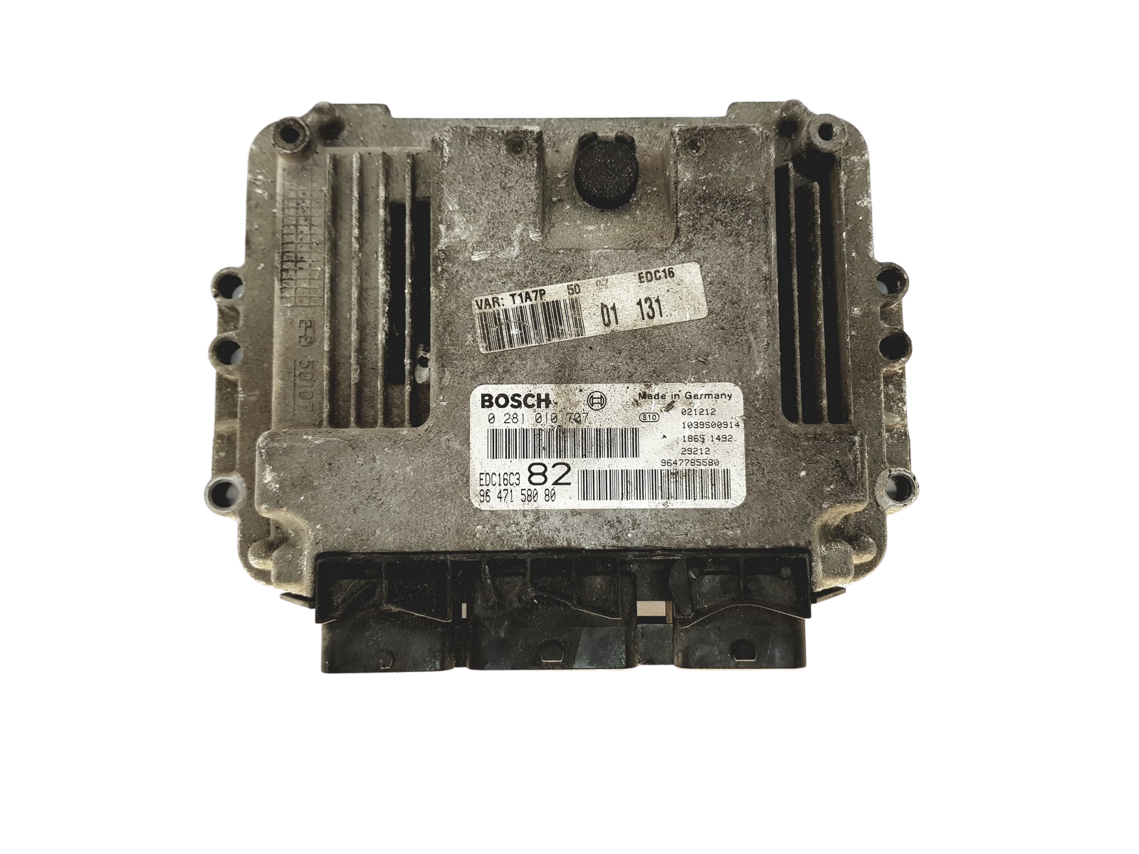 Control Unit 0281010707 9651399080 9647785580 PSA Bosch 27862 main product photo
