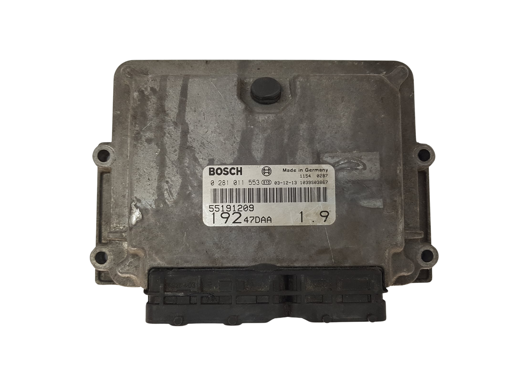 Control Unit 55191209 0281011553 19247DAA Fiat Bosch 2791 main product photo