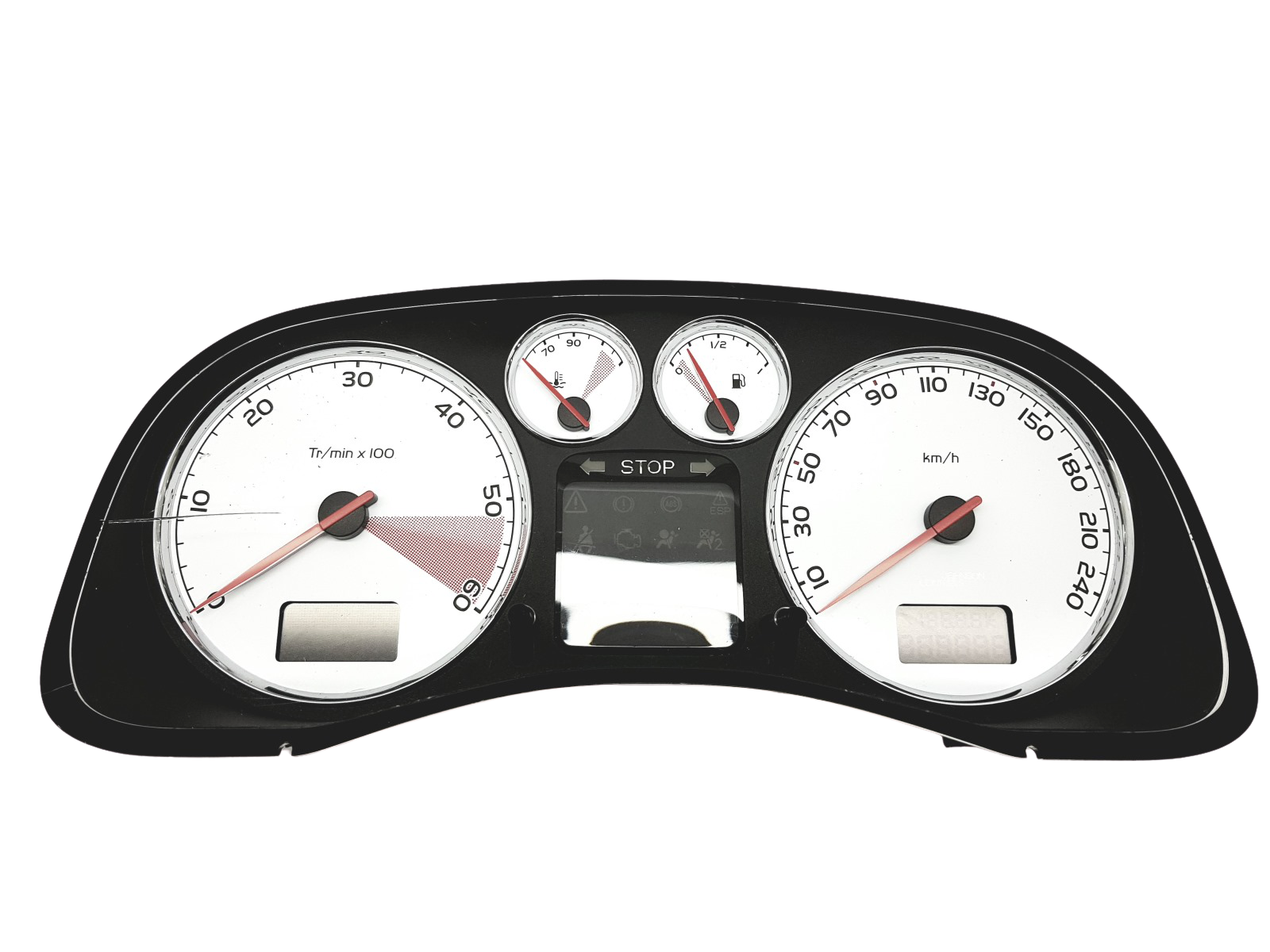 Speedometer/Instrument Cluster Peugeot 307 P9661323180 E01 30086 main product photo