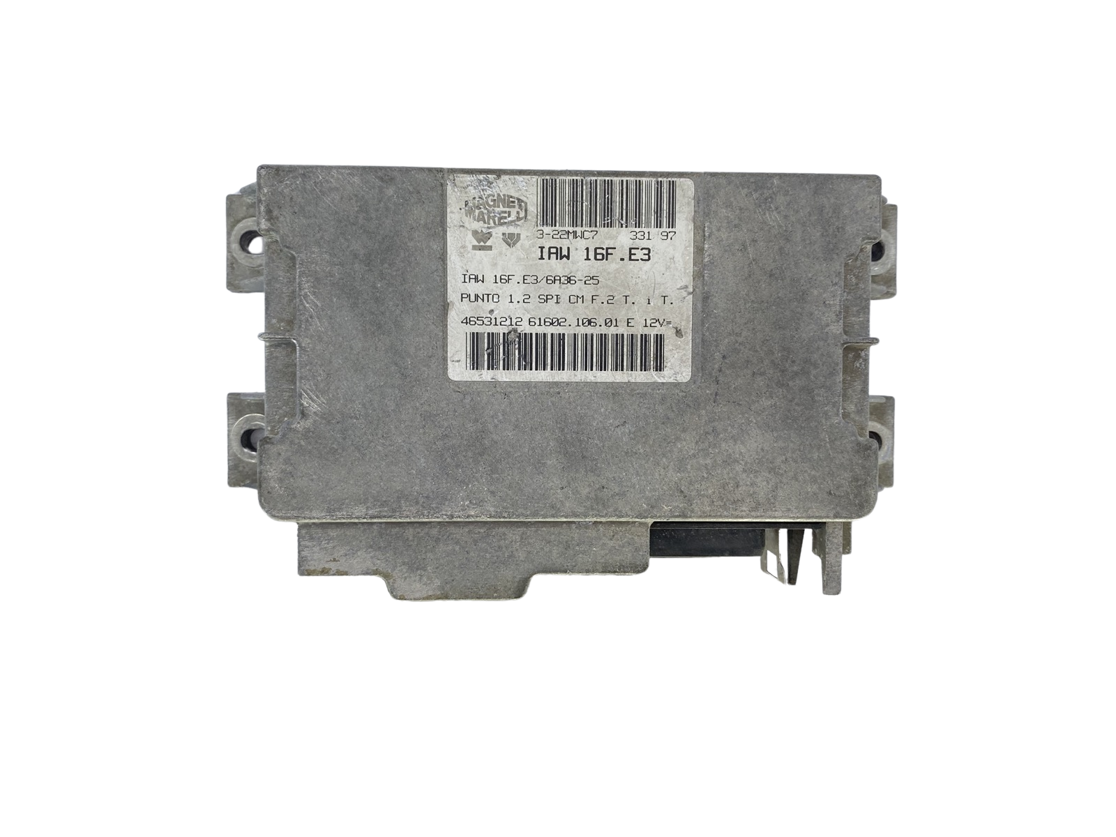 Control Unit Fiat 46531212 IAW16F.E3 61602.106.01 Magneti Marelli 54910 main product photo